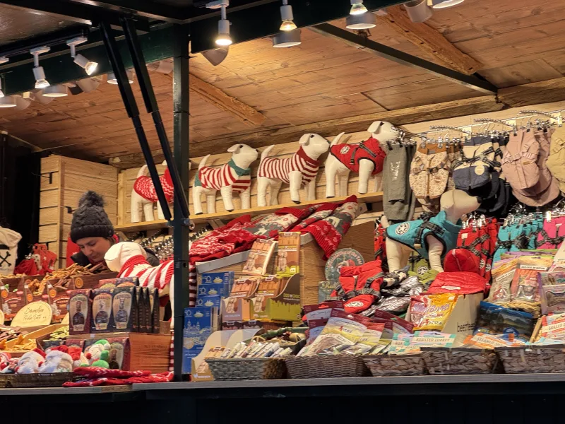 Weihnachtliche Stimmung beim Besuch des Christkindlmarktes mit Persönlicher Assistenz